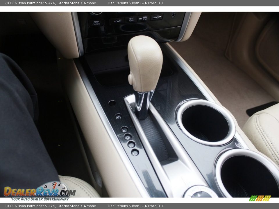2013 Nissan Pathfinder S 4x4 Mocha Stone / Almond Photo #19