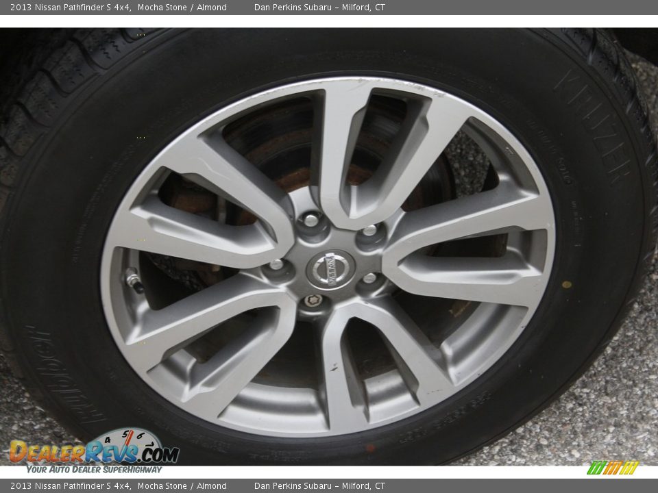 2013 Nissan Pathfinder S 4x4 Mocha Stone / Almond Photo #21