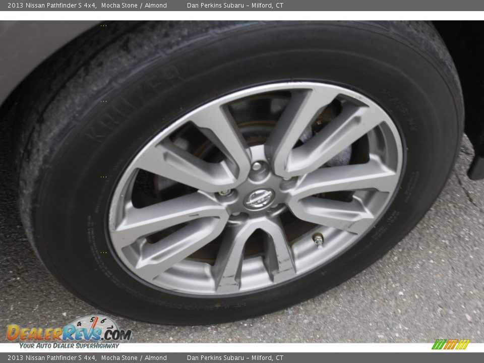 2013 Nissan Pathfinder S 4x4 Mocha Stone / Almond Photo #23