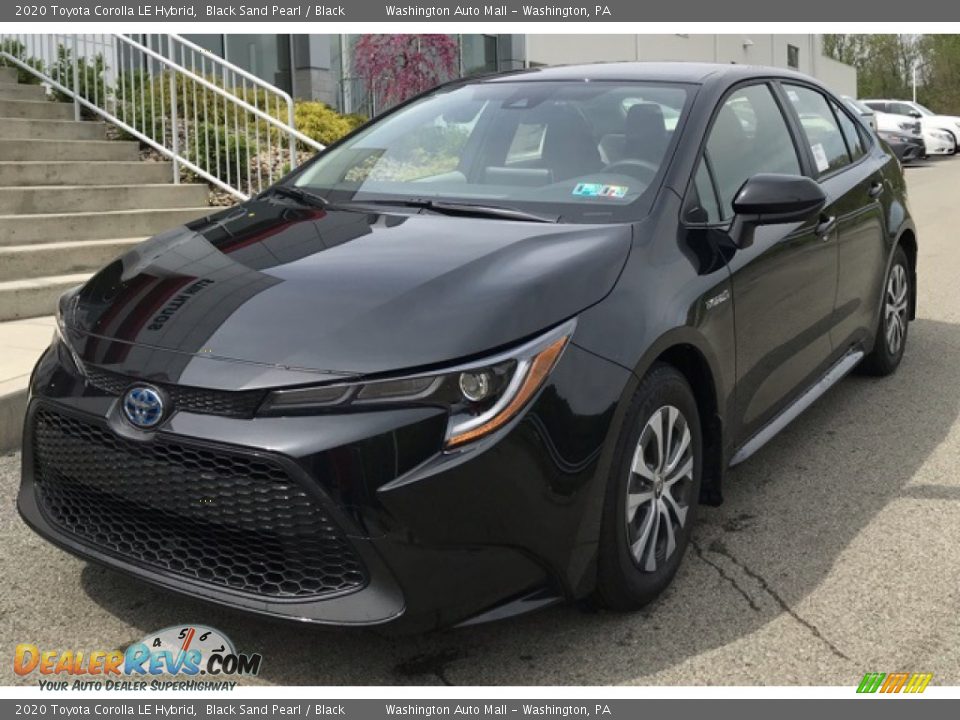 2020 Toyota Corolla LE Hybrid Black Sand Pearl / Black Photo #1