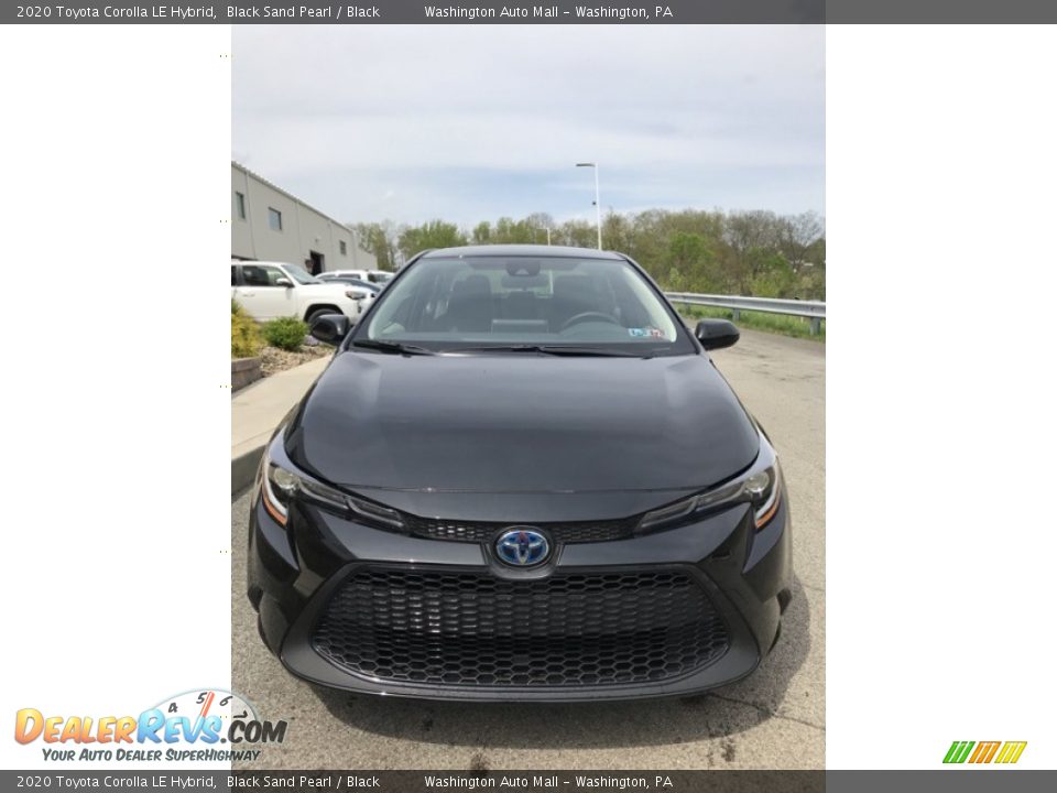 2020 Toyota Corolla LE Hybrid Black Sand Pearl / Black Photo #2