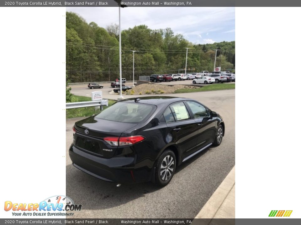 2020 Toyota Corolla LE Hybrid Black Sand Pearl / Black Photo #4