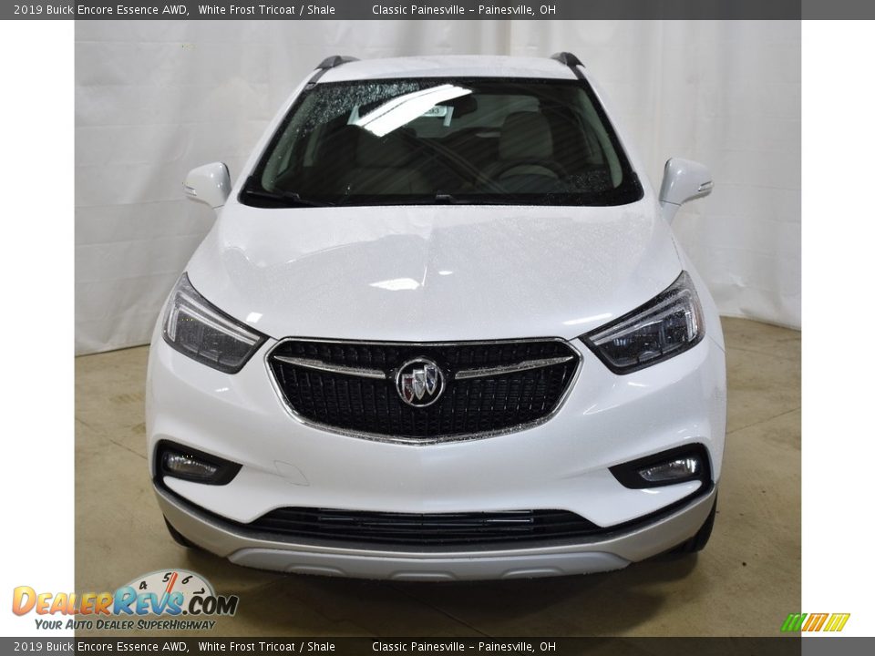 2019 Buick Encore Essence AWD White Frost Tricoat / Shale Photo #4