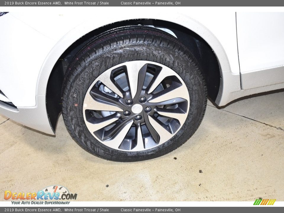 2019 Buick Encore Essence AWD White Frost Tricoat / Shale Photo #5
