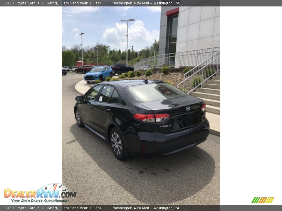 2020 Toyota Corolla LE Hybrid Black Sand Pearl / Black Photo #6