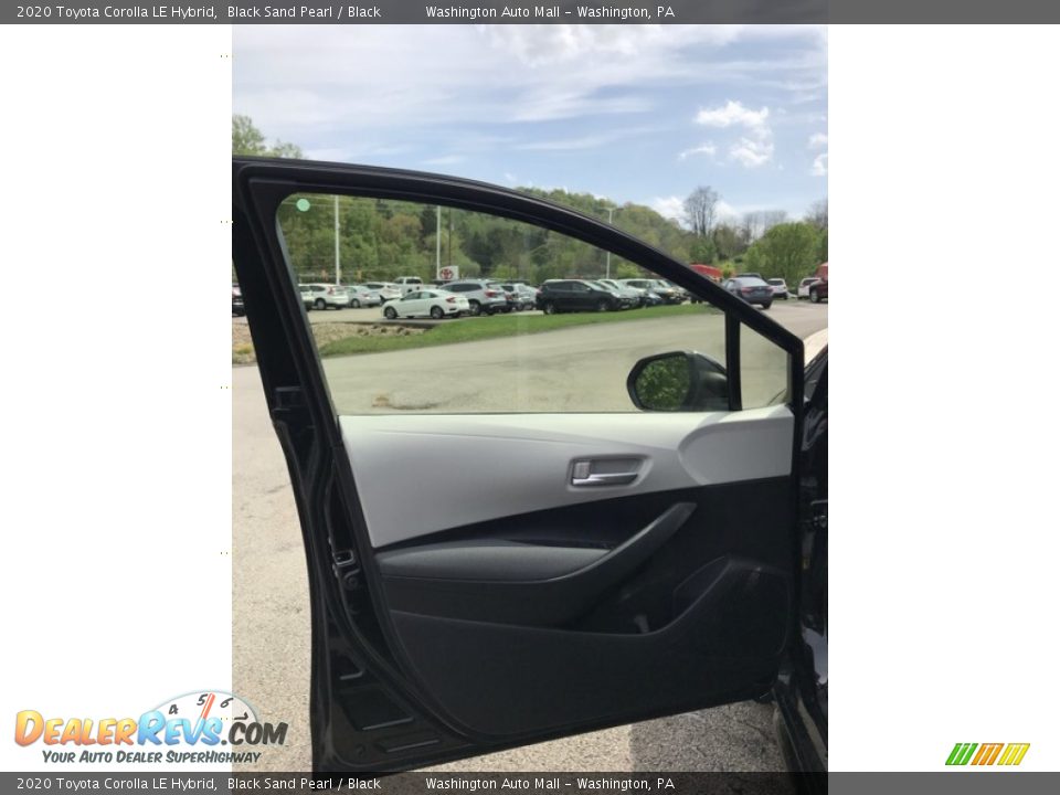 2020 Toyota Corolla LE Hybrid Black Sand Pearl / Black Photo #8