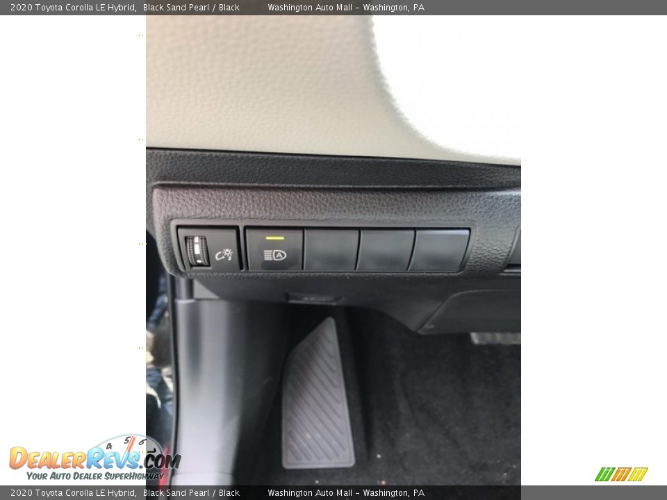 2020 Toyota Corolla LE Hybrid Black Sand Pearl / Black Photo #11