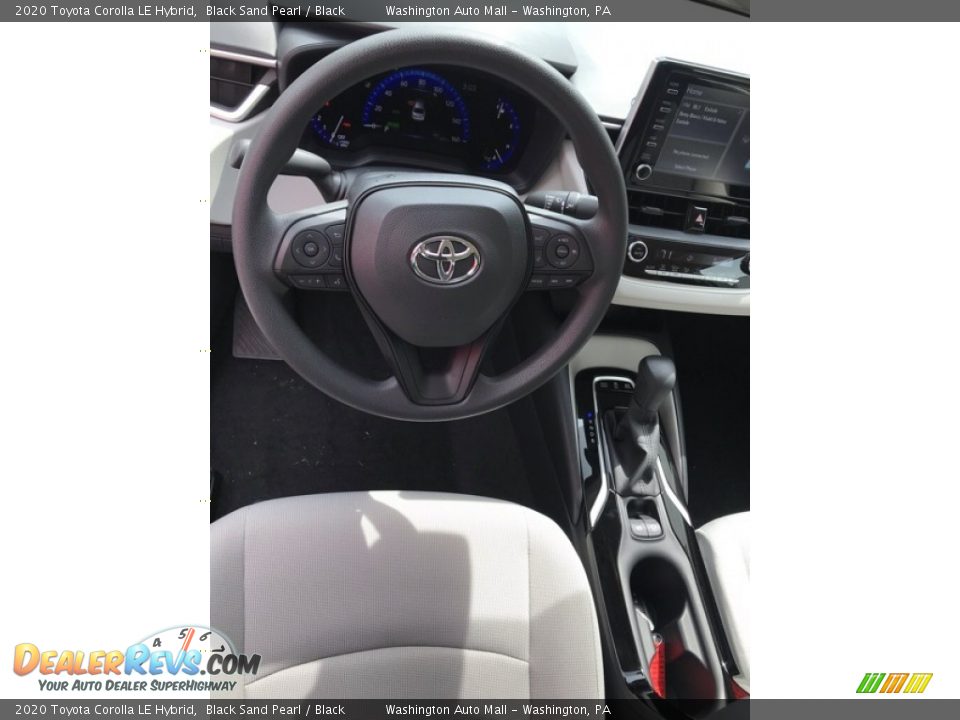2020 Toyota Corolla LE Hybrid Black Sand Pearl / Black Photo #12