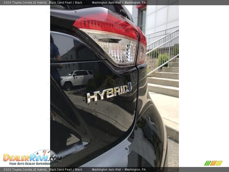 2020 Toyota Corolla LE Hybrid Black Sand Pearl / Black Photo #22