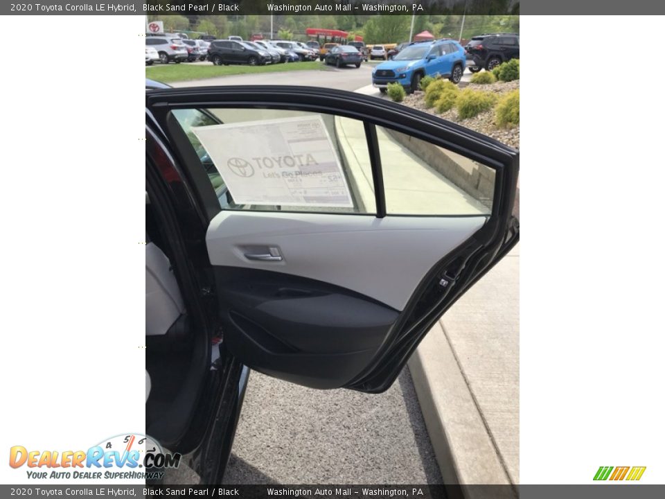 2020 Toyota Corolla LE Hybrid Black Sand Pearl / Black Photo #24