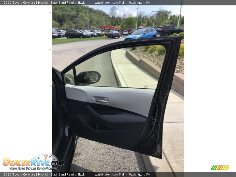 2020 Toyota Corolla LE Hybrid Black Sand Pearl / Black Photo #27