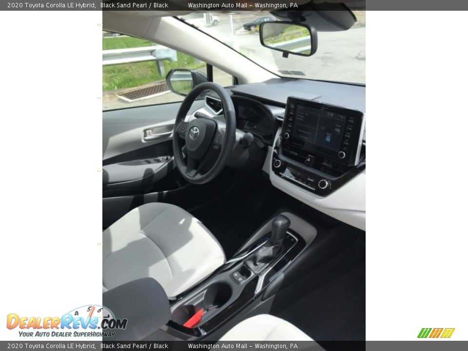 2020 Toyota Corolla LE Hybrid Black Sand Pearl / Black Photo #28