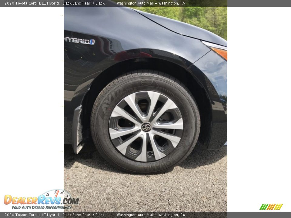 2020 Toyota Corolla LE Hybrid Black Sand Pearl / Black Photo #29