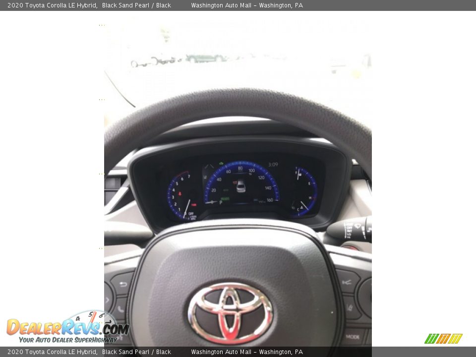 2020 Toyota Corolla LE Hybrid Black Sand Pearl / Black Photo #30