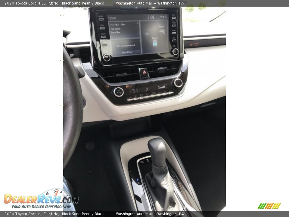 2020 Toyota Corolla LE Hybrid Black Sand Pearl / Black Photo #31