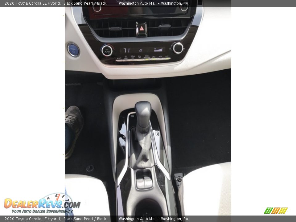 2020 Toyota Corolla LE Hybrid Black Sand Pearl / Black Photo #32