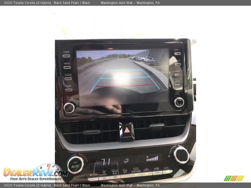 2020 Toyota Corolla LE Hybrid Black Sand Pearl / Black Photo #34