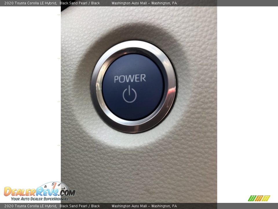 2020 Toyota Corolla LE Hybrid Black Sand Pearl / Black Photo #35