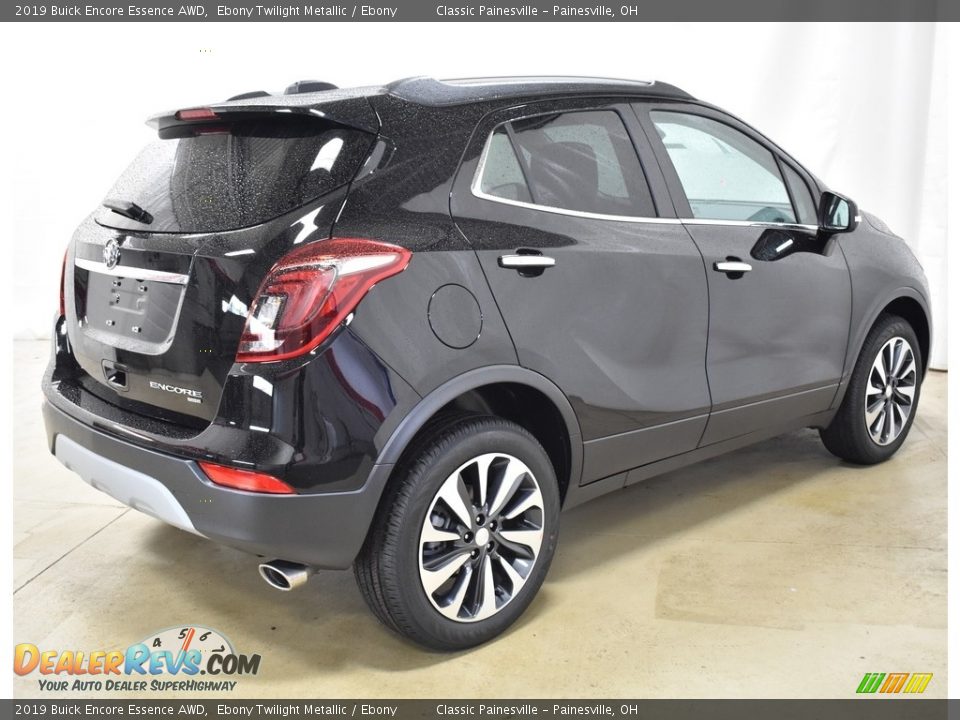 2019 Buick Encore Essence AWD Ebony Twilight Metallic / Ebony Photo #2