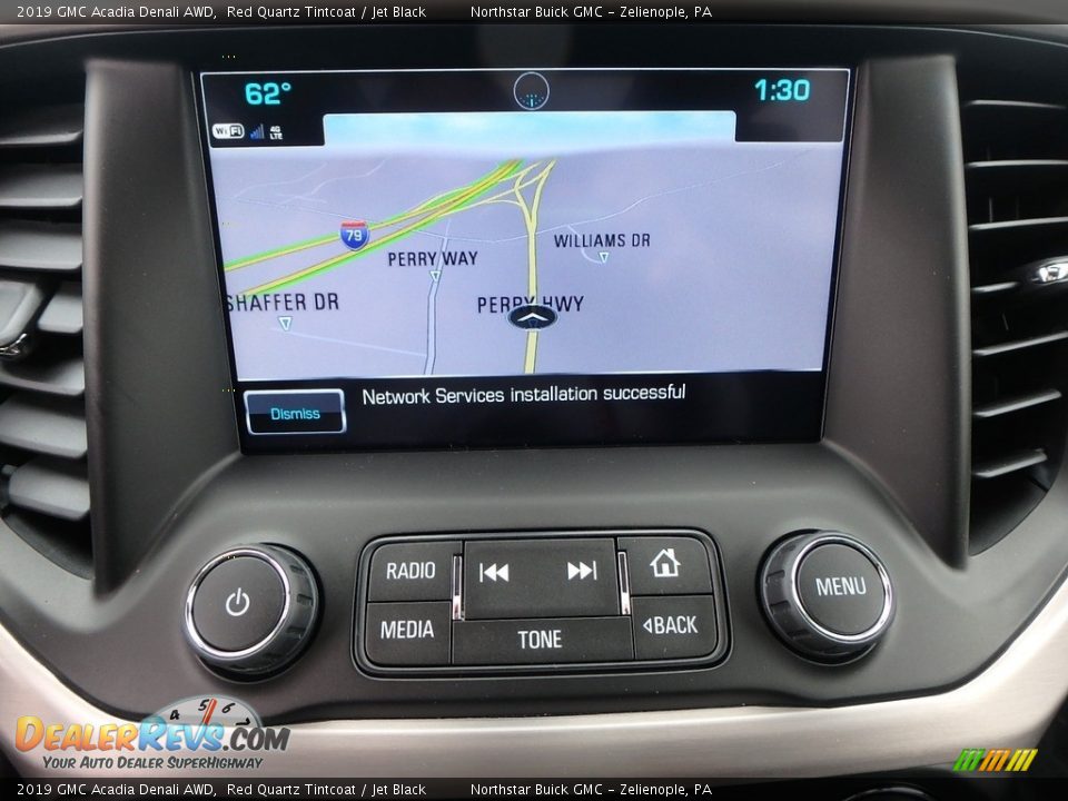 Navigation of 2019 GMC Acadia Denali AWD Photo #19