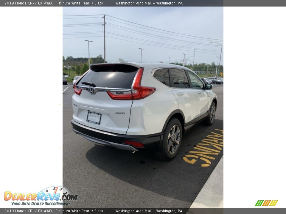 2019 Honda CR-V EX AWD Platinum White Pearl / Black Photo #5