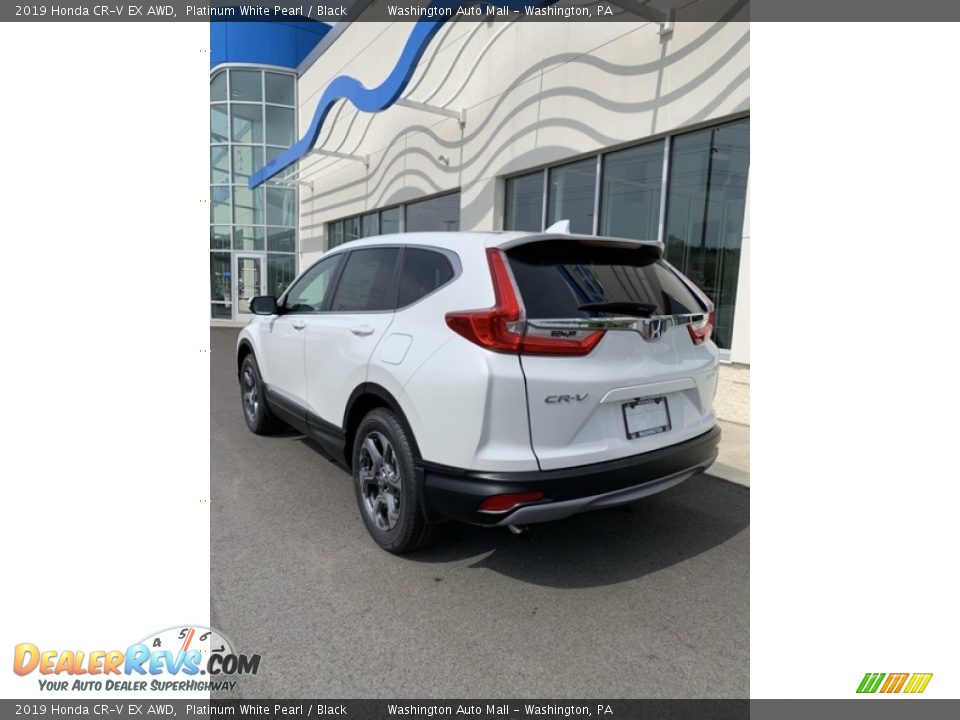 2019 Honda CR-V EX AWD Platinum White Pearl / Black Photo #7
