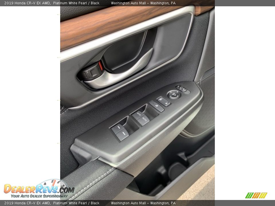 2019 Honda CR-V EX AWD Platinum White Pearl / Black Photo #9
