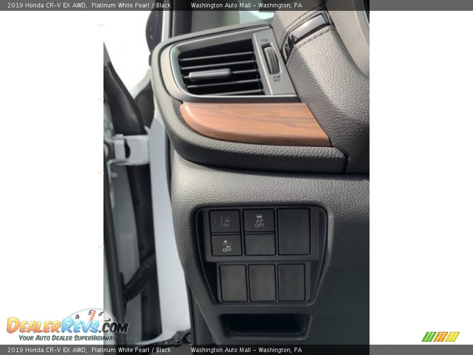 2019 Honda CR-V EX AWD Platinum White Pearl / Black Photo #10