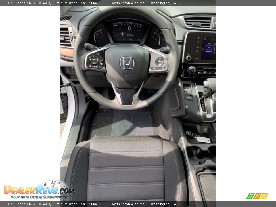 2019 Honda CR-V EX AWD Platinum White Pearl / Black Photo #11