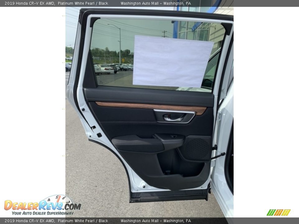 2019 Honda CR-V EX AWD Platinum White Pearl / Black Photo #16