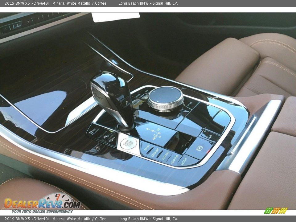 2019 BMW X5 xDrive40i Mineral White Metallic / Coffee Photo #7