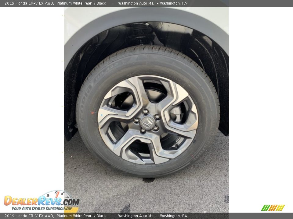 2019 Honda CR-V EX AWD Platinum White Pearl / Black Photo #30