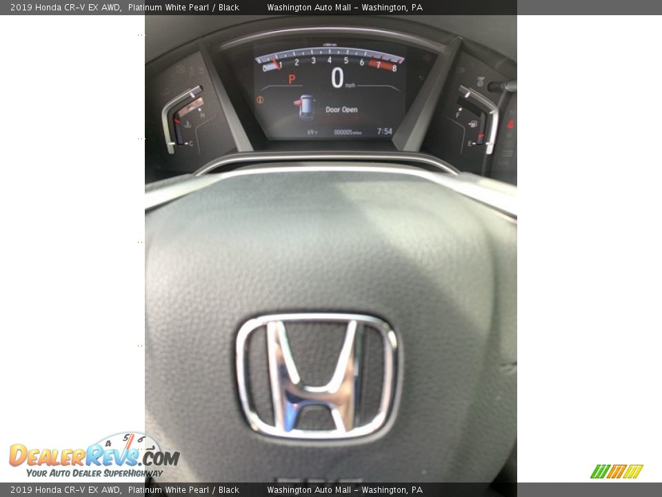 2019 Honda CR-V EX AWD Platinum White Pearl / Black Photo #31