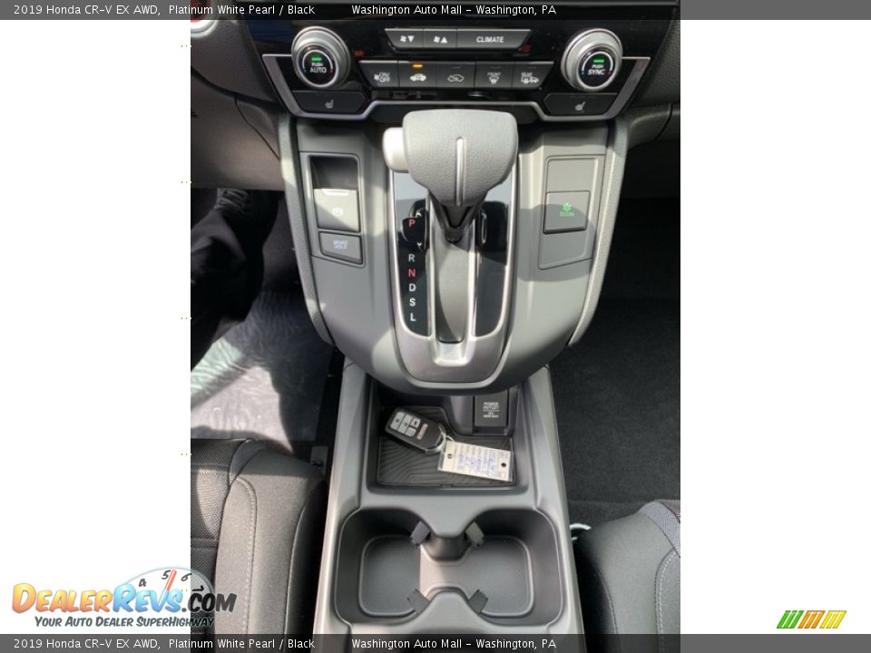 2019 Honda CR-V EX AWD Platinum White Pearl / Black Photo #34