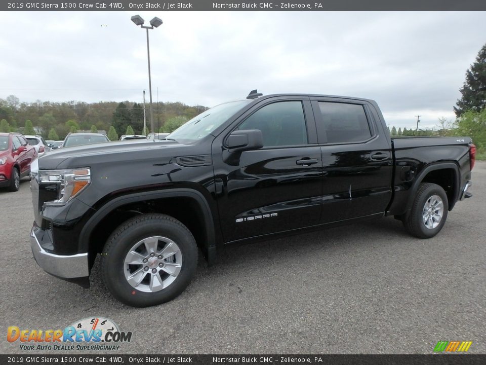 2019 GMC Sierra 1500 Crew Cab 4WD Onyx Black / Jet Black Photo #1