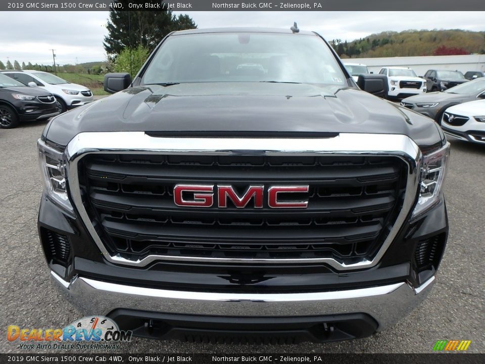 2019 GMC Sierra 1500 Crew Cab 4WD Onyx Black / Jet Black Photo #2