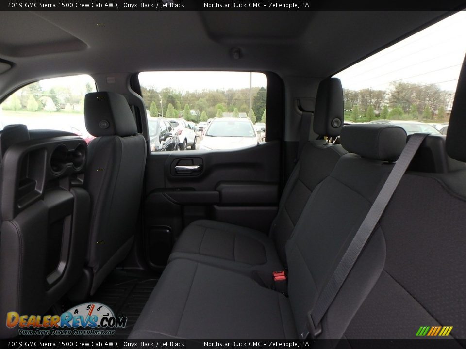 2019 GMC Sierra 1500 Crew Cab 4WD Onyx Black / Jet Black Photo #11