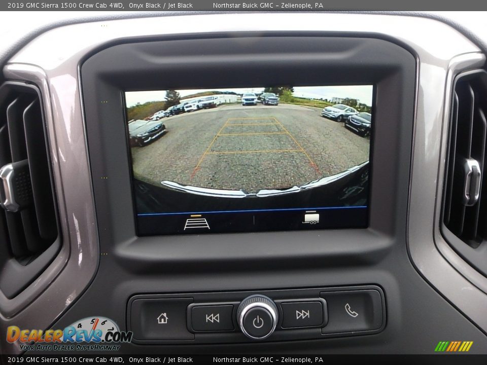 2019 GMC Sierra 1500 Crew Cab 4WD Onyx Black / Jet Black Photo #19