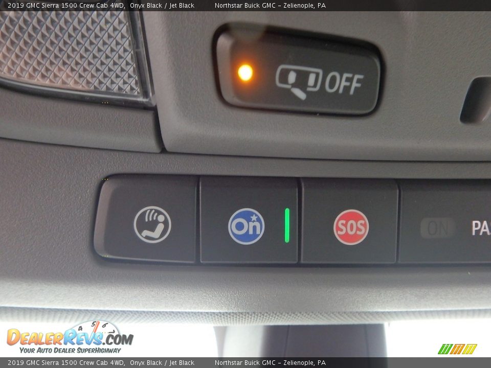 2019 GMC Sierra 1500 Crew Cab 4WD Onyx Black / Jet Black Photo #20