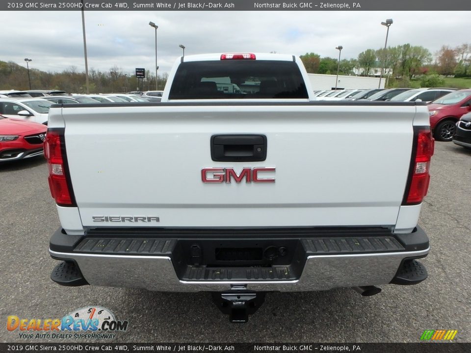 2019 GMC Sierra 2500HD Crew Cab 4WD Summit White / Jet Black/­Dark Ash Photo #6