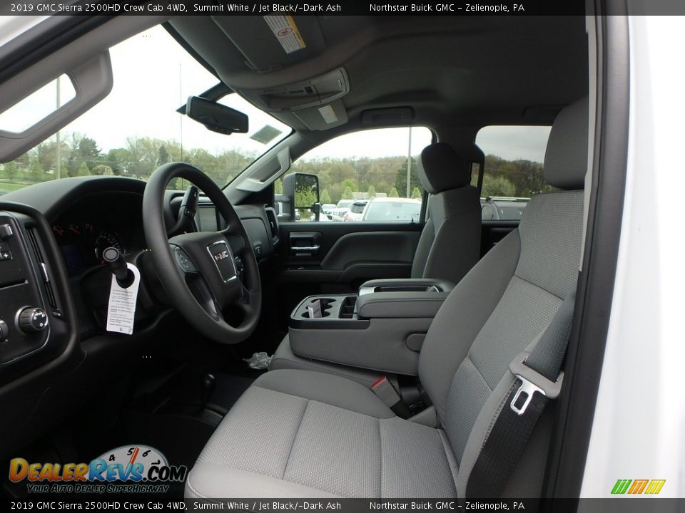 2019 GMC Sierra 2500HD Crew Cab 4WD Summit White / Jet Black/­Dark Ash Photo #11