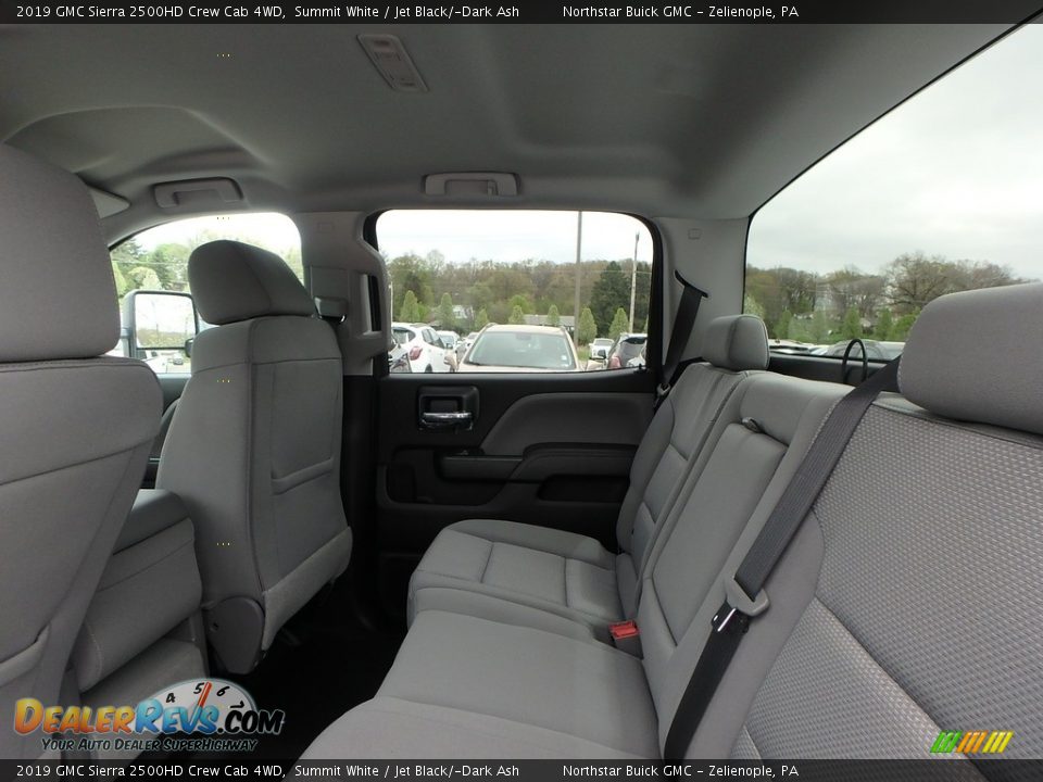 2019 GMC Sierra 2500HD Crew Cab 4WD Summit White / Jet Black/­Dark Ash Photo #12