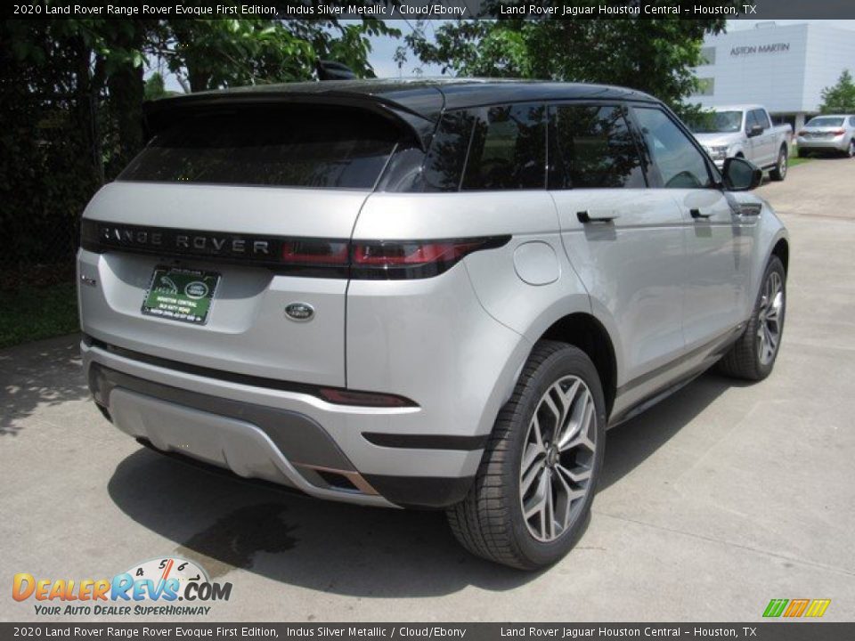 2020 Land Rover Range Rover Evoque First Edition Indus Silver Metallic / Cloud/Ebony Photo #7