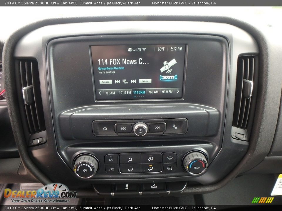 2019 GMC Sierra 2500HD Crew Cab 4WD Summit White / Jet Black/­Dark Ash Photo #19