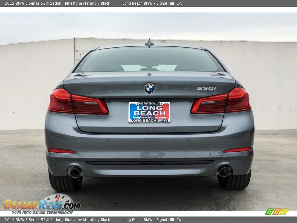 2019 BMW 5 Series 530i Sedan Bluestone Metallic / Black Photo #3