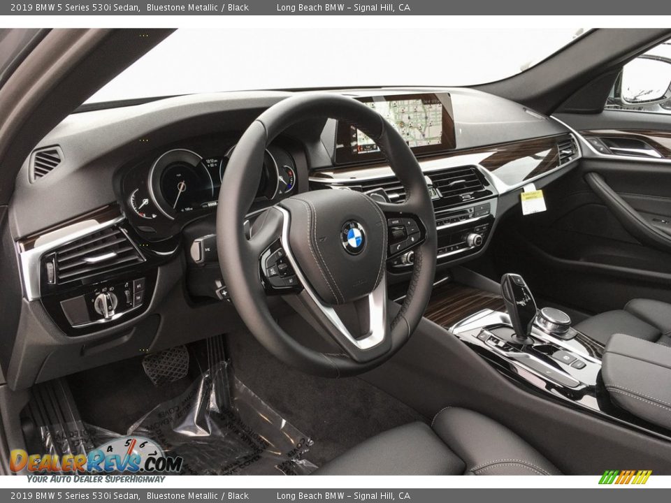 2019 BMW 5 Series 530i Sedan Bluestone Metallic / Black Photo #4