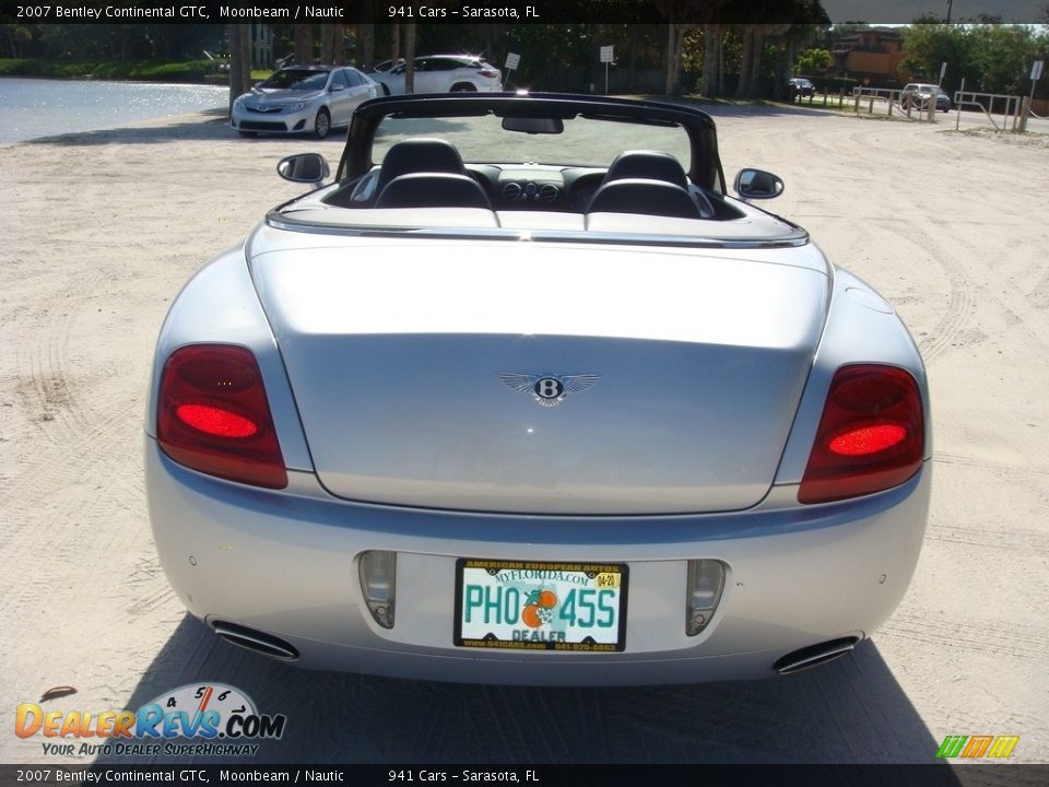 2007 Bentley Continental GTC Moonbeam / Nautic Photo #6