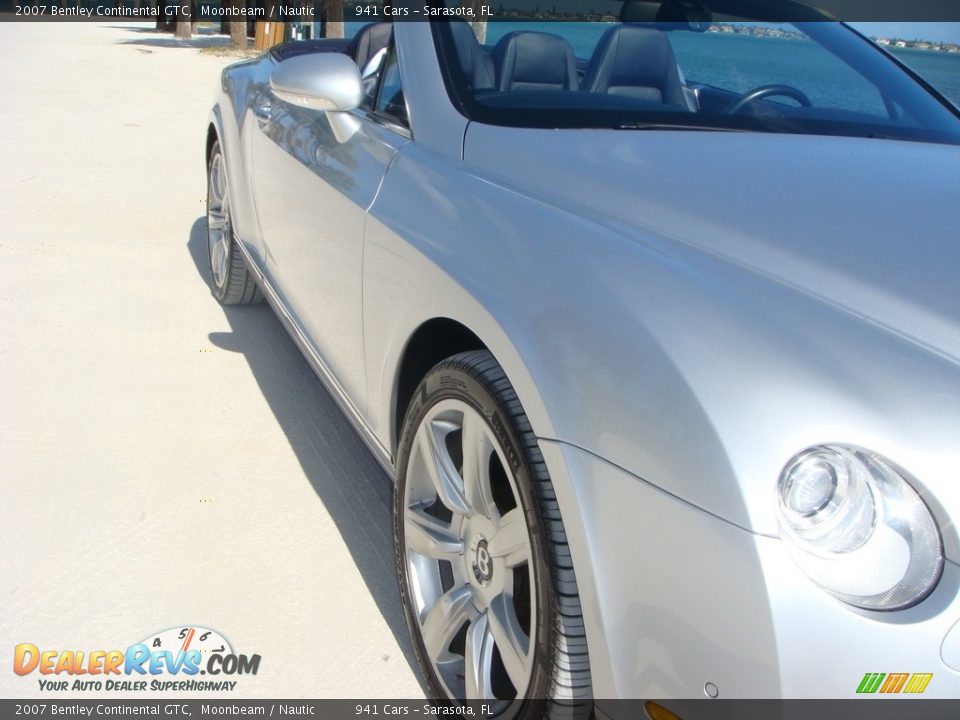 2007 Bentley Continental GTC Moonbeam / Nautic Photo #9