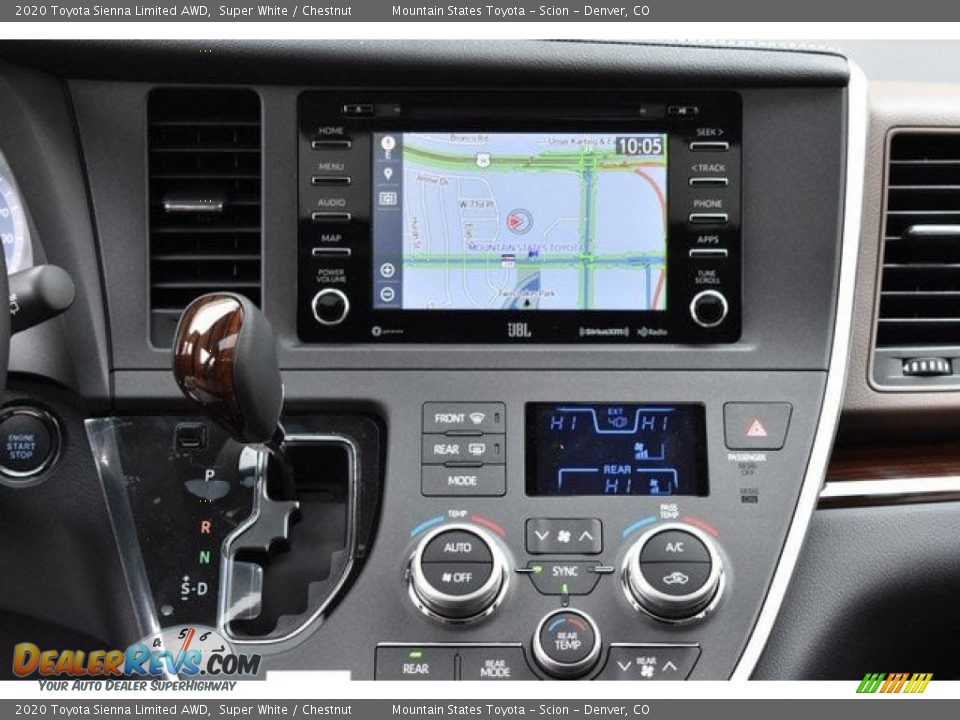 Controls of 2020 Toyota Sienna Limited AWD Photo #9