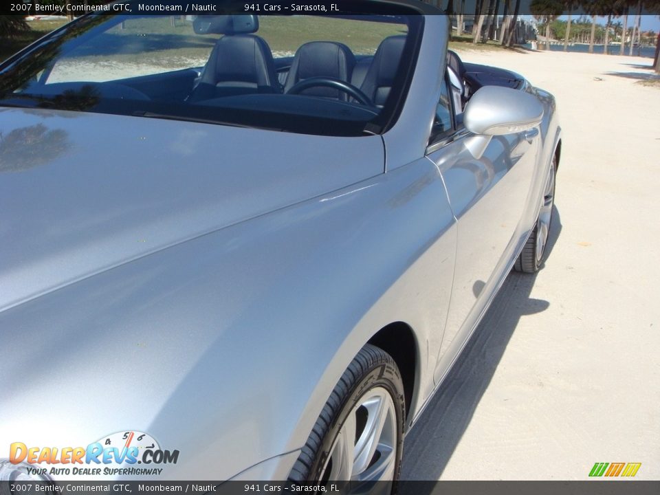 2007 Bentley Continental GTC Moonbeam / Nautic Photo #10